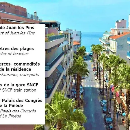 Apartment Yellow Design Plages & Hyper Centre Juan-les-pins *